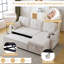 3 Seater Linen Sofa-1497130519