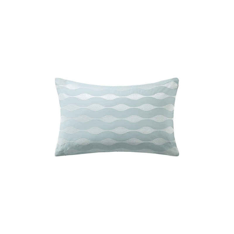 Oblong Pillow Blue 12X20"