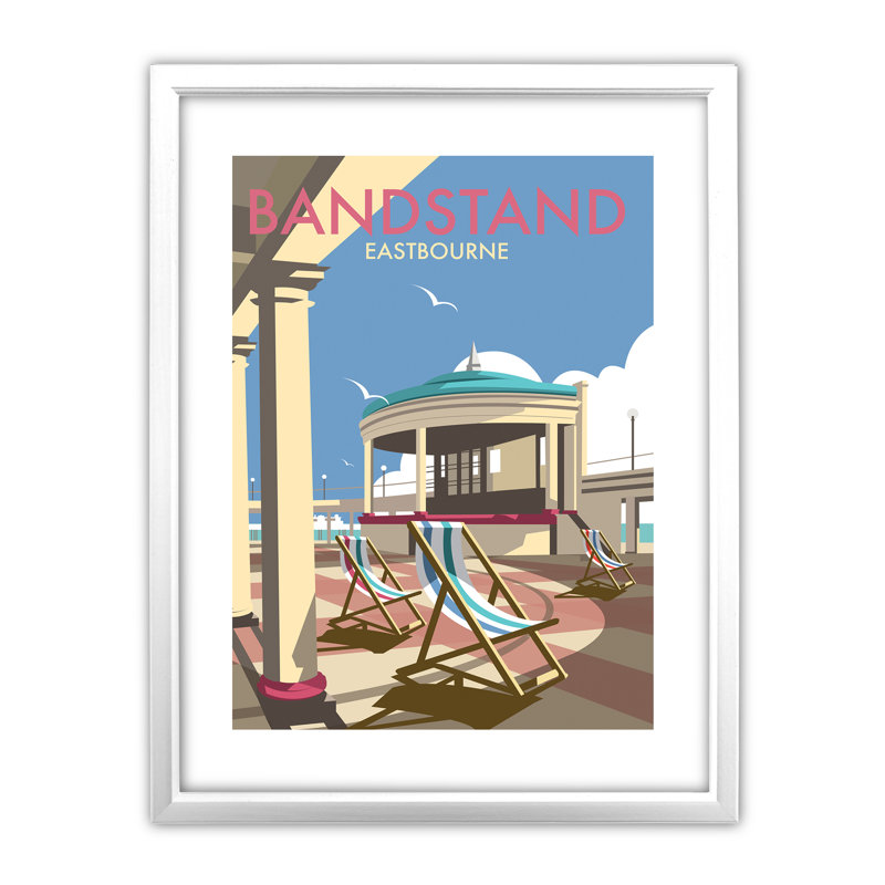 Dave Thompson - Single Picture Frame Print, White