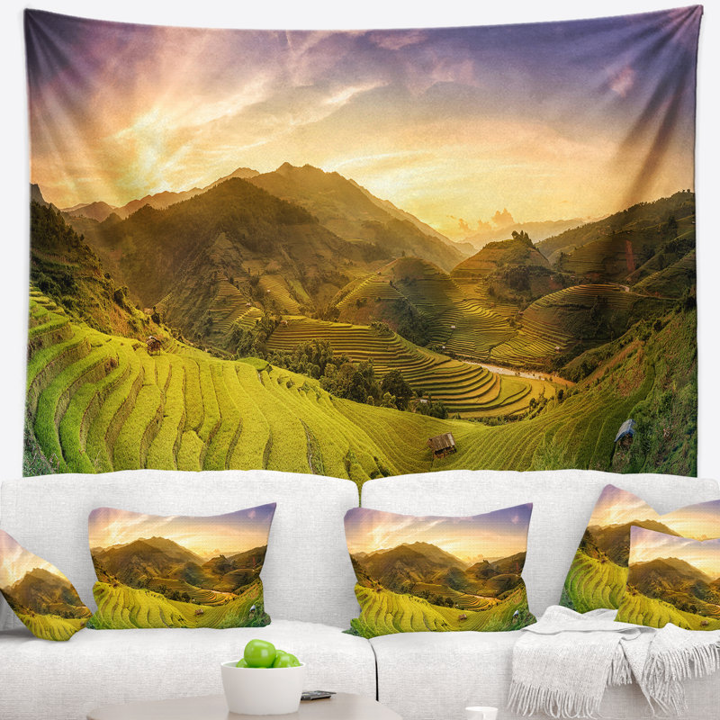 Polyester Tapestry, 32" H x 39" W