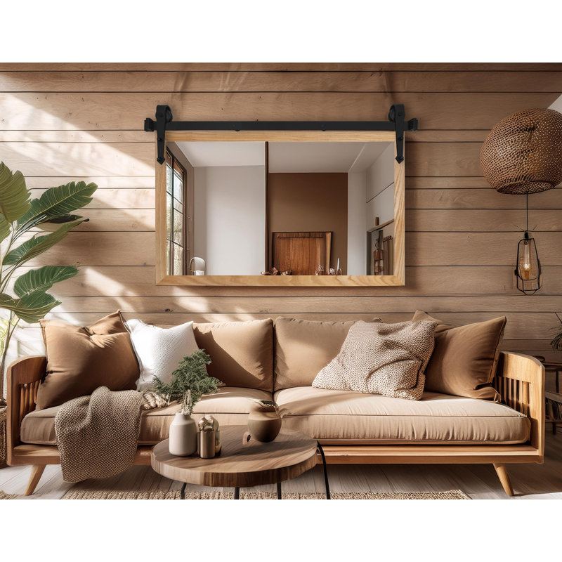 Miroir Gracie Oaks, 33 po x 42 po, Naturel
