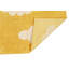 Hand Knotted Cotton Abstract Area Rug in Yellow/White
