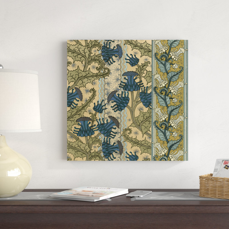 Nouveau motif de textile VI, H 20 po x l 20 po x P 1,25 po