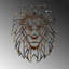 Accessoire mural décoratif en métal-112379954