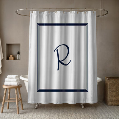 Rideau de douche simple 