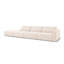 384cm Wide Wood Patio Sofa with Cushions-86476337