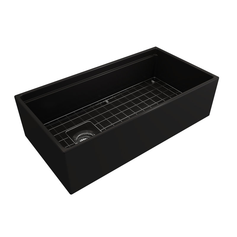 36'' L Kitchen Sink, Matte Black