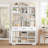 70.9" H 8-Cube Bookcase with 3 Drawers & Adjustable Shelf-1658220981