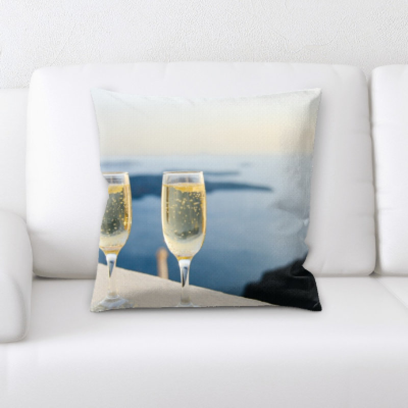 Microsuede Throw Pillow
