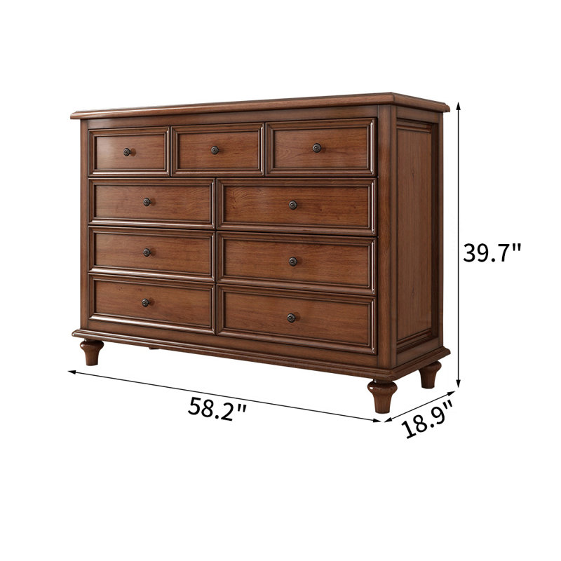 Buffet en bois massif American Country