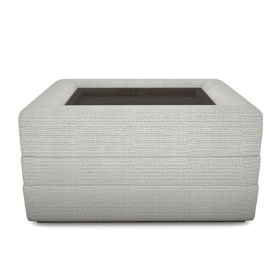 Boyden Ottoman with Wood Tray