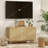 Fluted Sideboard With 4 Doors & Adjustable Shelves – Oak