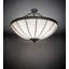 Plafonnier semi-encastré 37 po 4 lumières Shansky
