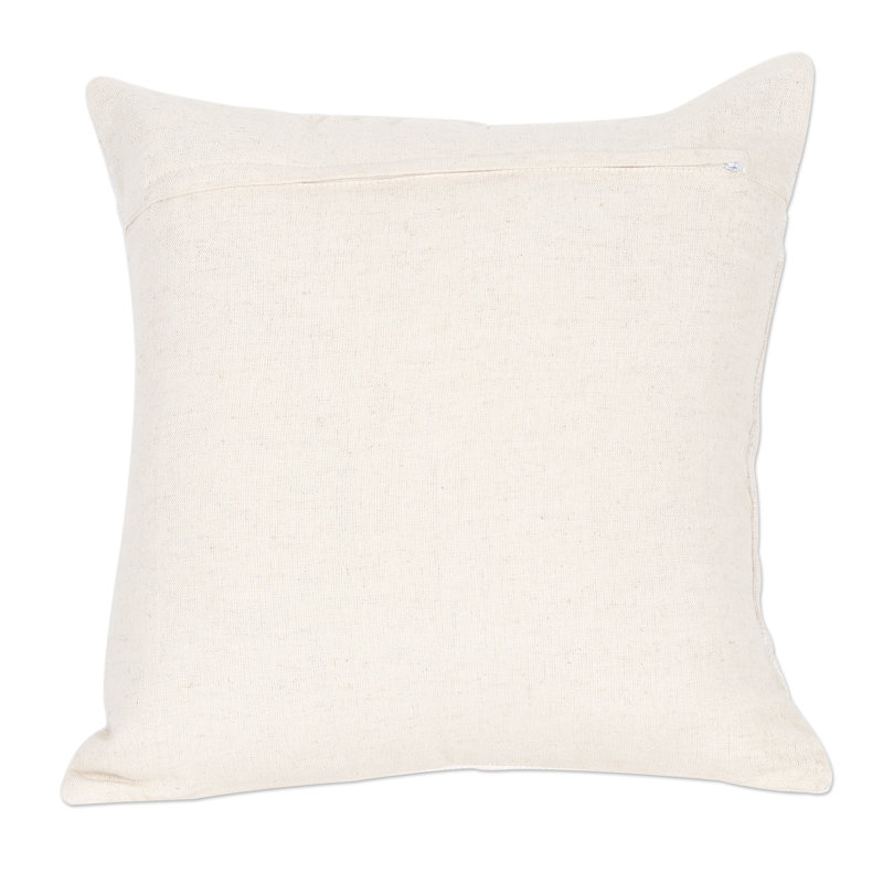  Embroidered Cotton Pillow Cover