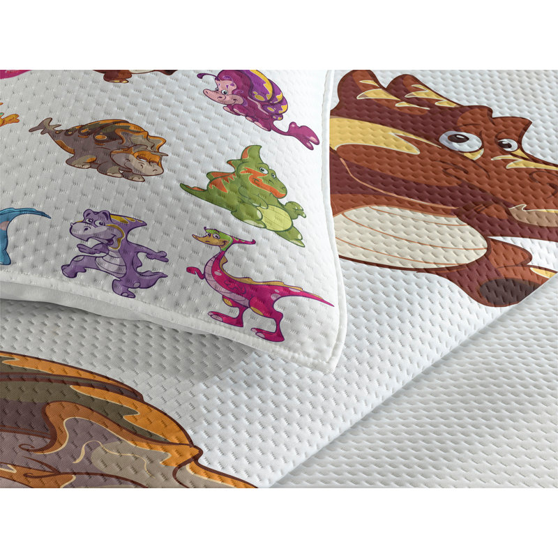 Polyester Coverlet, Queen Bedspread + 2 Shams