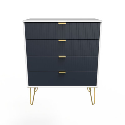 Fully Assembled Alojz 4 - Drawer Chest of Drawers