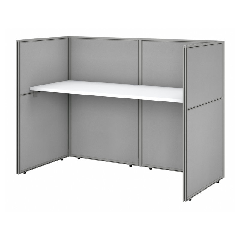 Poste de travail Bush Office Furniture, Blanc pur