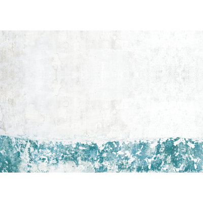 Teal At The Bottom - Wrapped Canvas Art Prints
