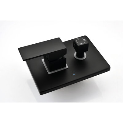 Luxury Matte Black Shower Package, 10-inch Rainfall Head, Handheld Shower, Body Jets, 3 Valve Bathroom Unit Kit, 3 Functions