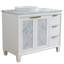 Ensemble de meuble-lavabo simple 43 po avec miroir Schreck-1943235647