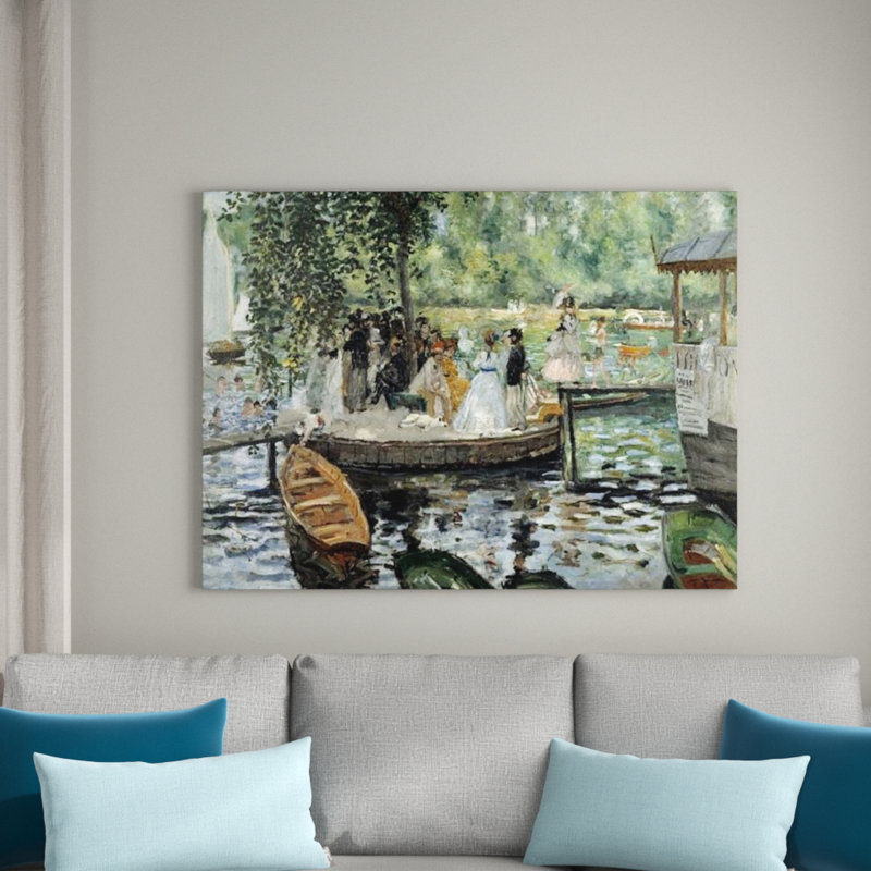 Pierre-Auguste Renoir - Wrapped Canvas Painting, 60cm H x 80cm W x 1.8cm D