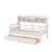 Twin Size Daybed, Wood Slat Support, With Bedside Shelves And Two Drawers-1531286776-1531286758