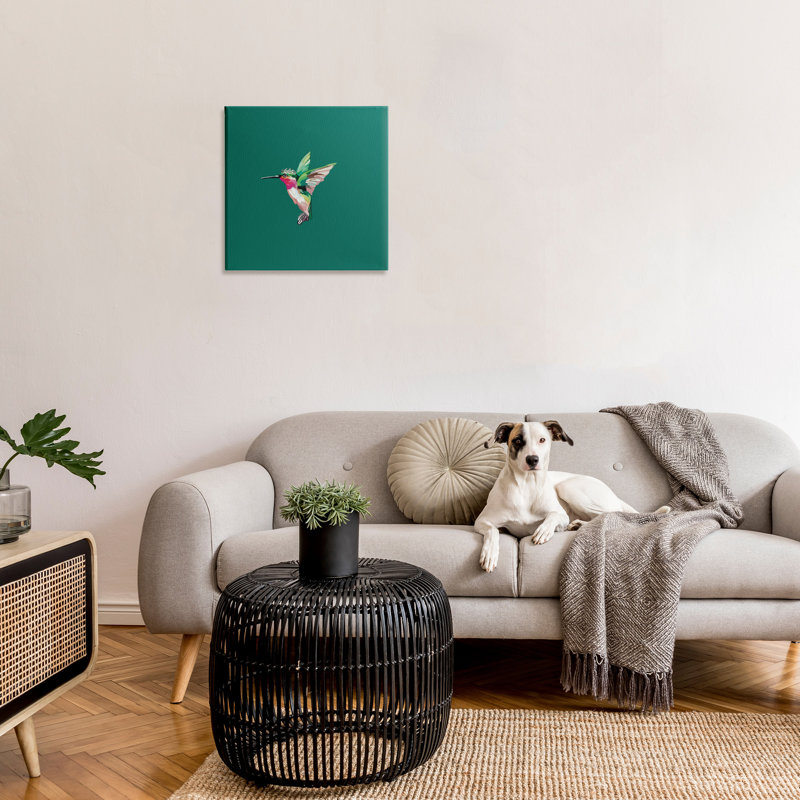 «Hummingbird With Tiara» par Amelia Noyes sur, H 24 po x l 24 po