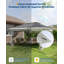 3 x 3m Pop Up Garden Gazebo, Double Roof Instant Canopy Tent with Netting & 4 Sandbags, 3-Level Adjustable Height, Metal Frame for Patio, Parties & Outdoor Events, Gray