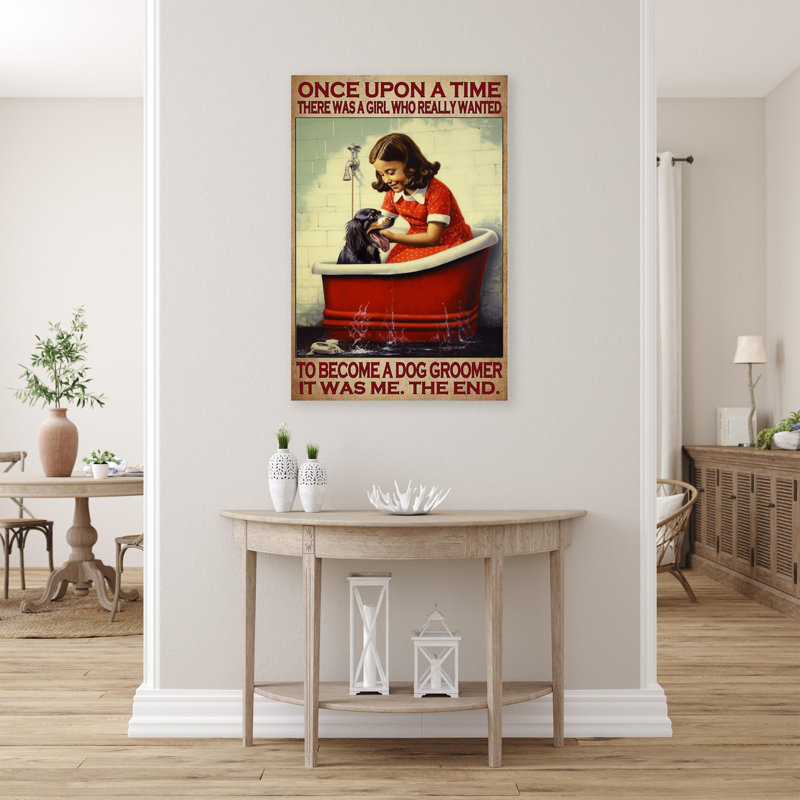 To To A Dog Groomer, impression sur toile, H 36 po x l 24 po x P 1,25 po