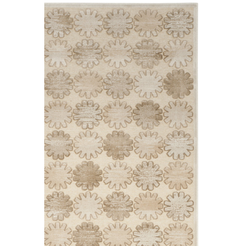Coreatha Martha Stewart Viscose Geometric Rug, Rectangle 5'1" x 7'6"