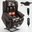 Dual Motor Infinite Position Up To 350 LBS Electric Medium Size Genuine Leather