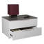 Galaverna 60cm W Manufactured Wood Bedside Table