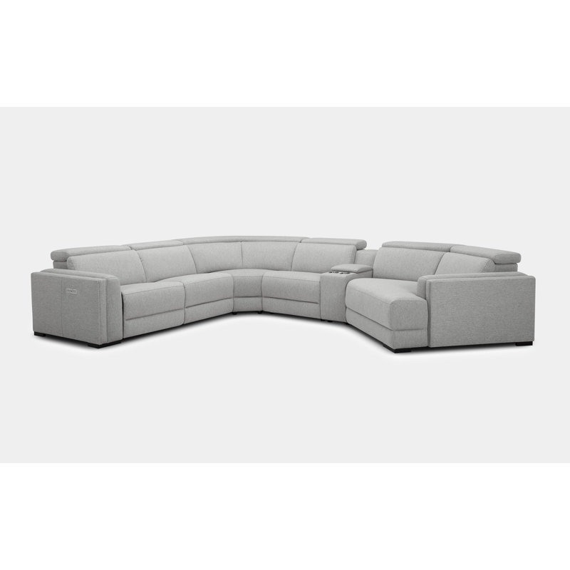 Upholstered Power Reclining U-Shaped Sectional