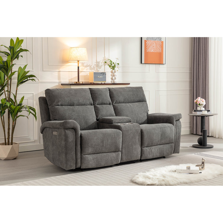 Satori 78'' Upholstered Power Reclining Loveseat