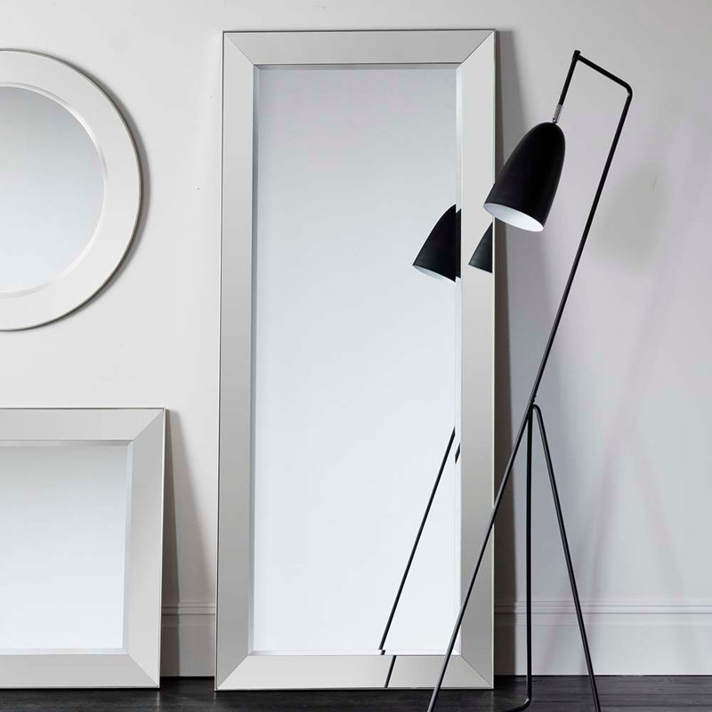 Fontana Metal Flat Wall Mirror