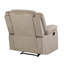 Fauteuil inclinable en tissu Global