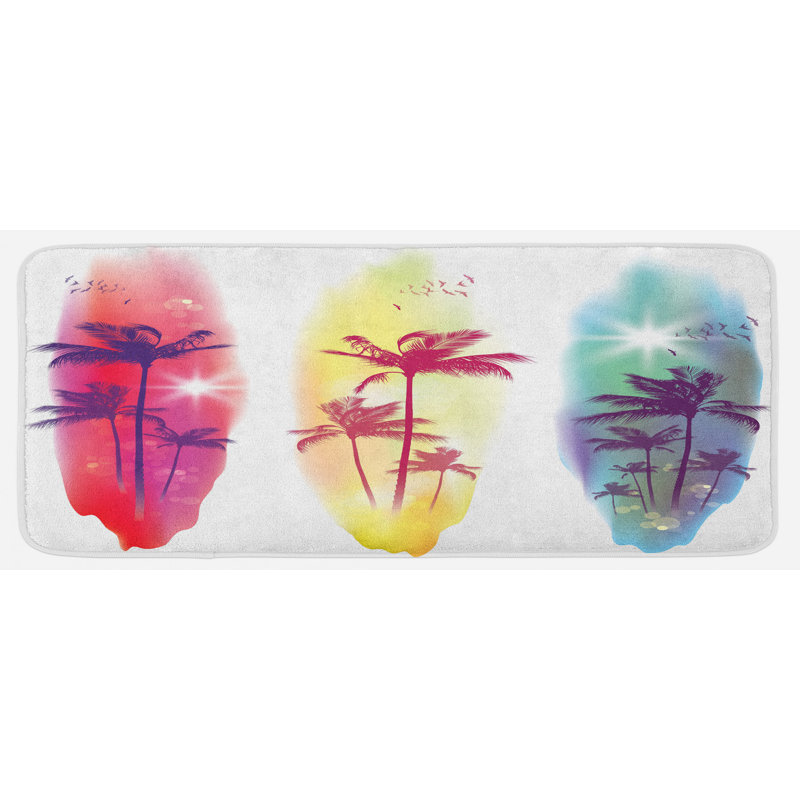 Tapis de cuisine tropical