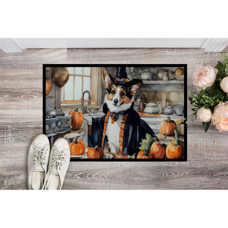 Killam Non-Slip Halloween Doormat, 24" W x 36" L
