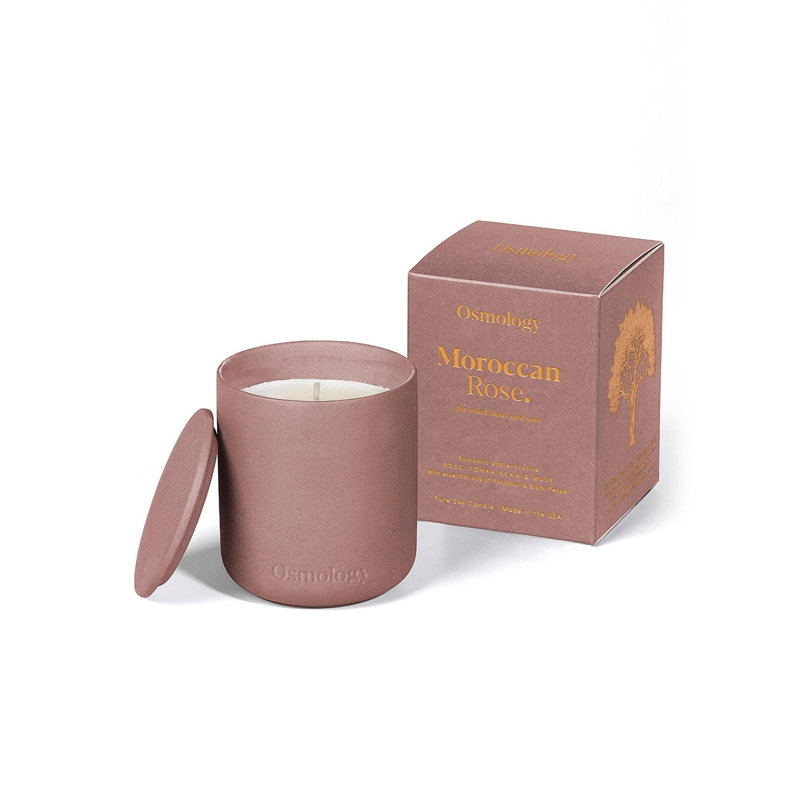 Bougie marocaine parfumée Rose Tonka et Musk