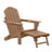 HDPE Foldable Adirondack Rocking Chairs with Retractable Ottoman-765122448