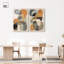 Ensemble d'œuvres d'art abstrait bohème « Ricole Abstractions » sur toile acrylique par Art Remedy, prêt à  accrocher, 10 x 15-33037219