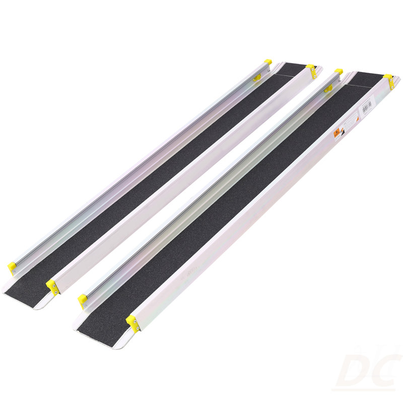 Rampes télescopiques 7 'pour fauteuil roulant réglable