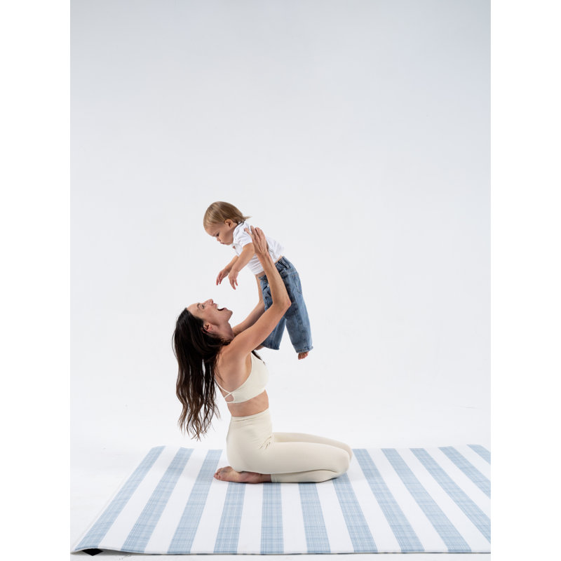 Reversible Emerson Foam Playmat, Blue