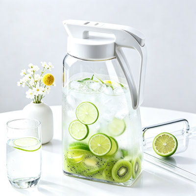 Asvel 105oz Leakproof Fridge Door Water Pitcher