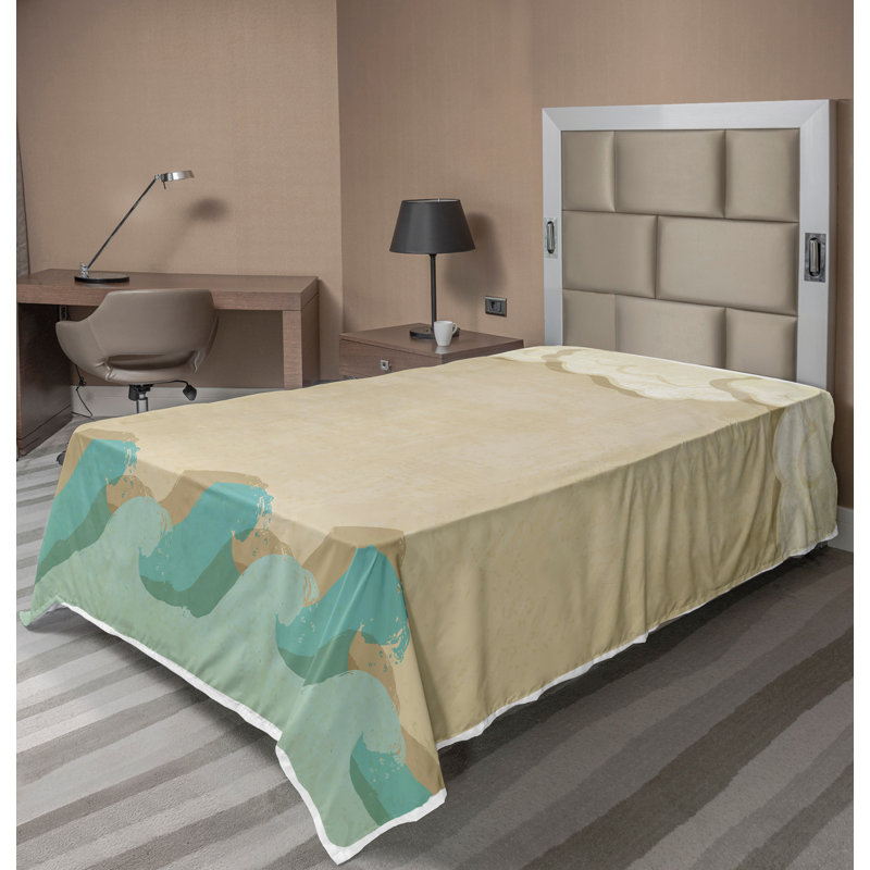 Drap-housse Ambesonne Ocean Top, Simple