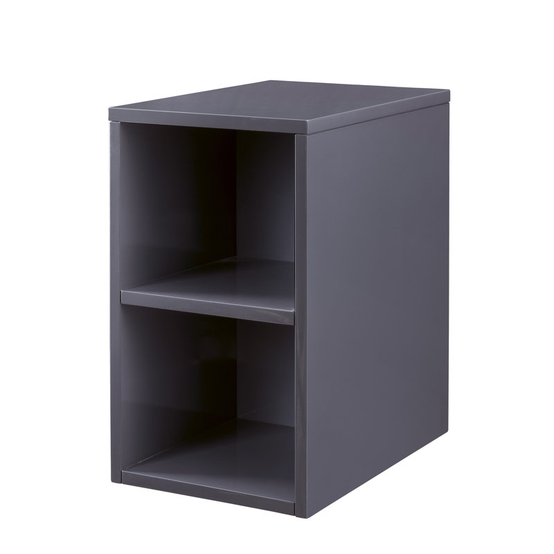 Milan Storage Cabinet (Short), Modern Gray