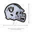 Enseigne murale lumineuse NFL à DEL pour casque-73091932