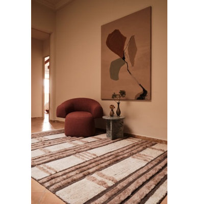 Shift Tan Area Rug