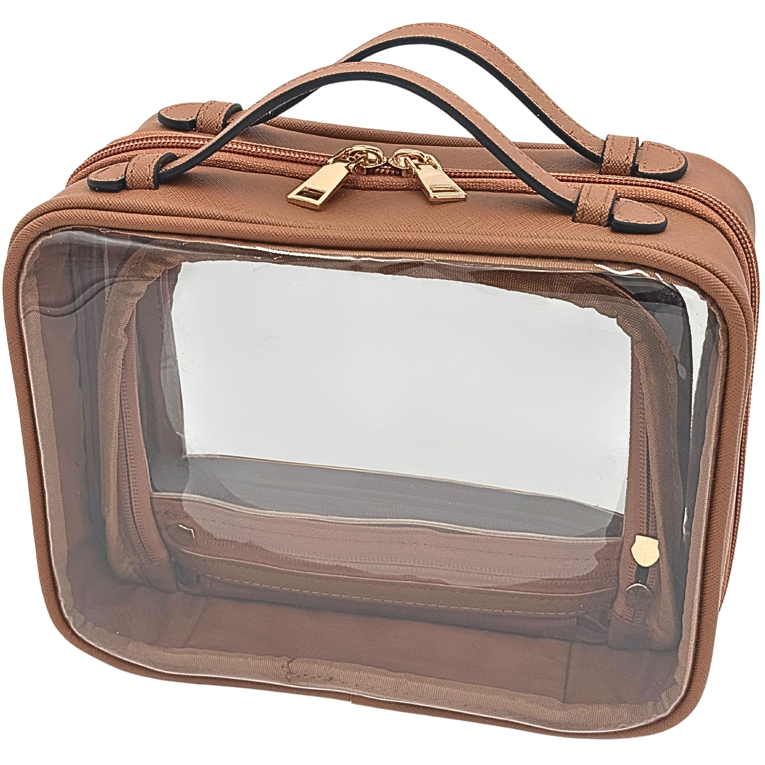 Rebrilliant Clear Makeup Bag Toiletry Bag Cosmetic Case Large Capacity — free download