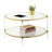 Carolina 2-Tier Acrylic Glass Coffee Table-634835330